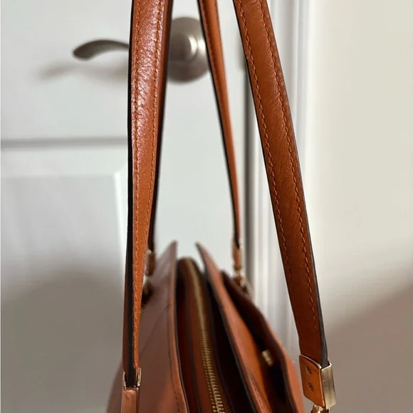 Coach Brown Leather Tote Bag - Picture 10 of 11